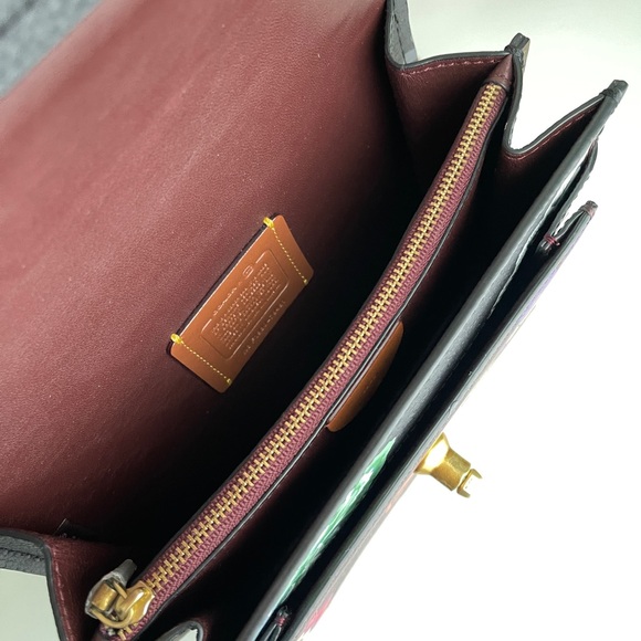 Coach Kaffe Fassett Troupe Crossbody Bag - Picture 9 of 10